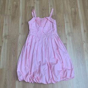 Monteau Pink Babydoll Dress | Size M Junior